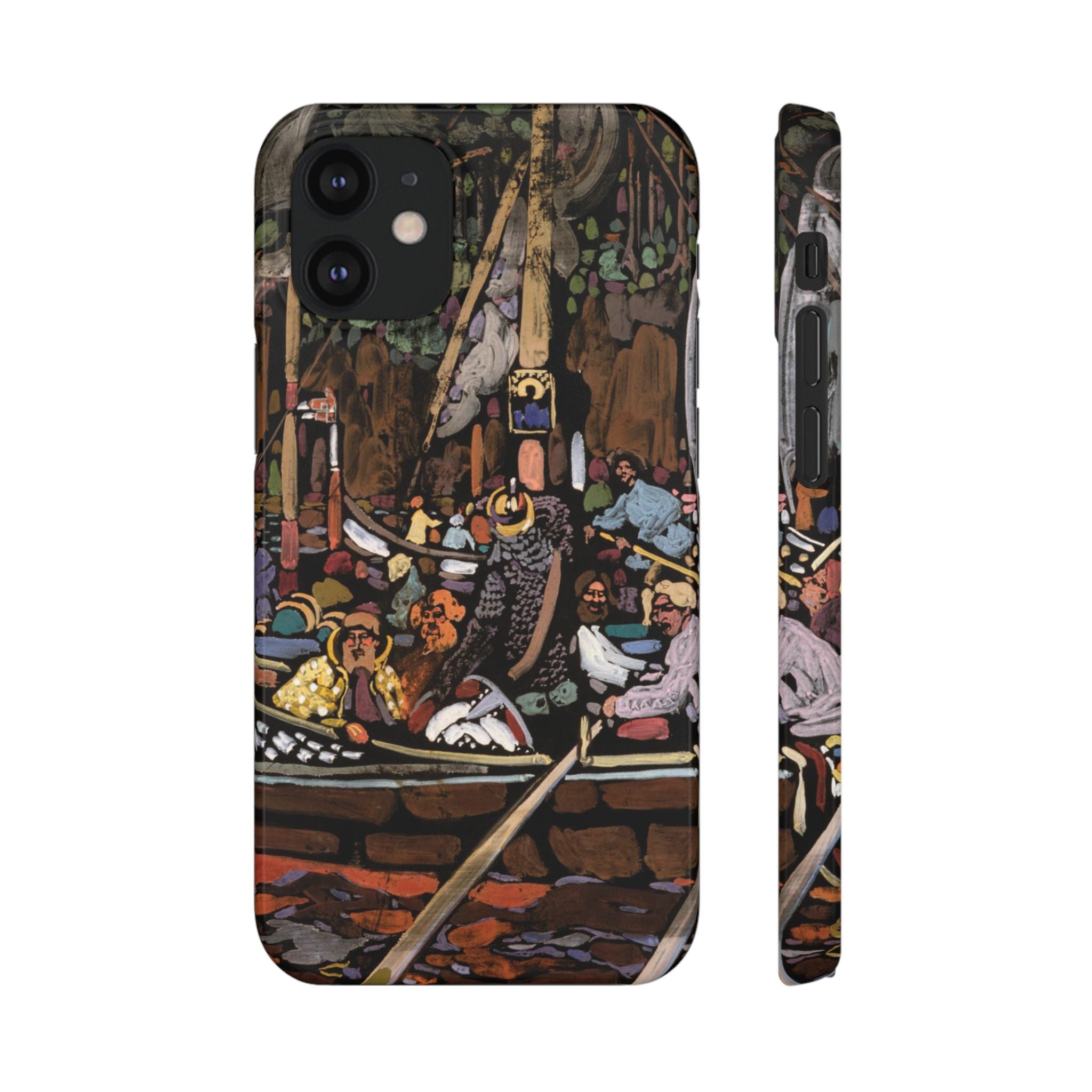 Lied (Chanson) by Vasily Kandinsky - iPhone Slim Case