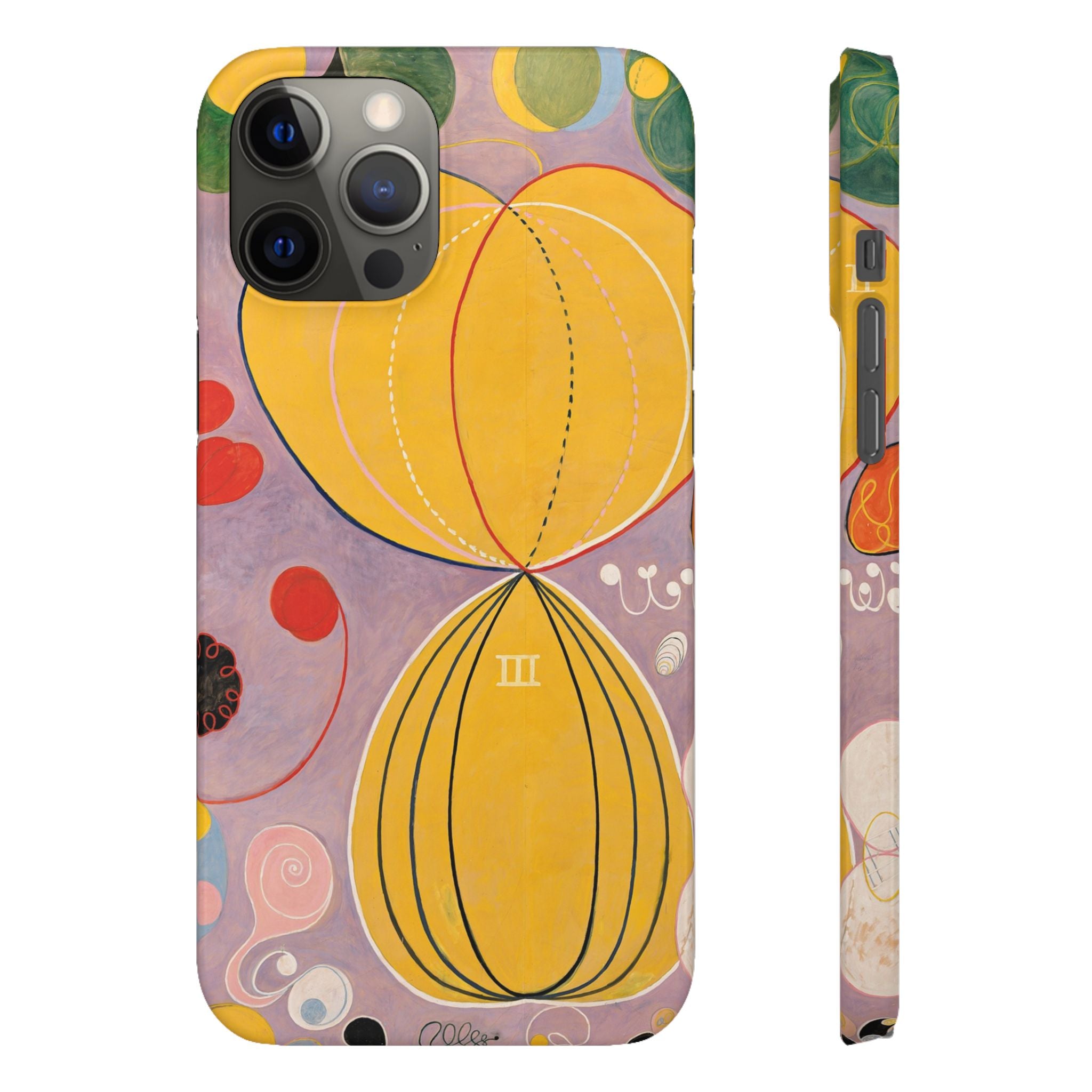 The Ten Largest No. 7, Adulthood by Hilma af Klint - iPhone Slim Case