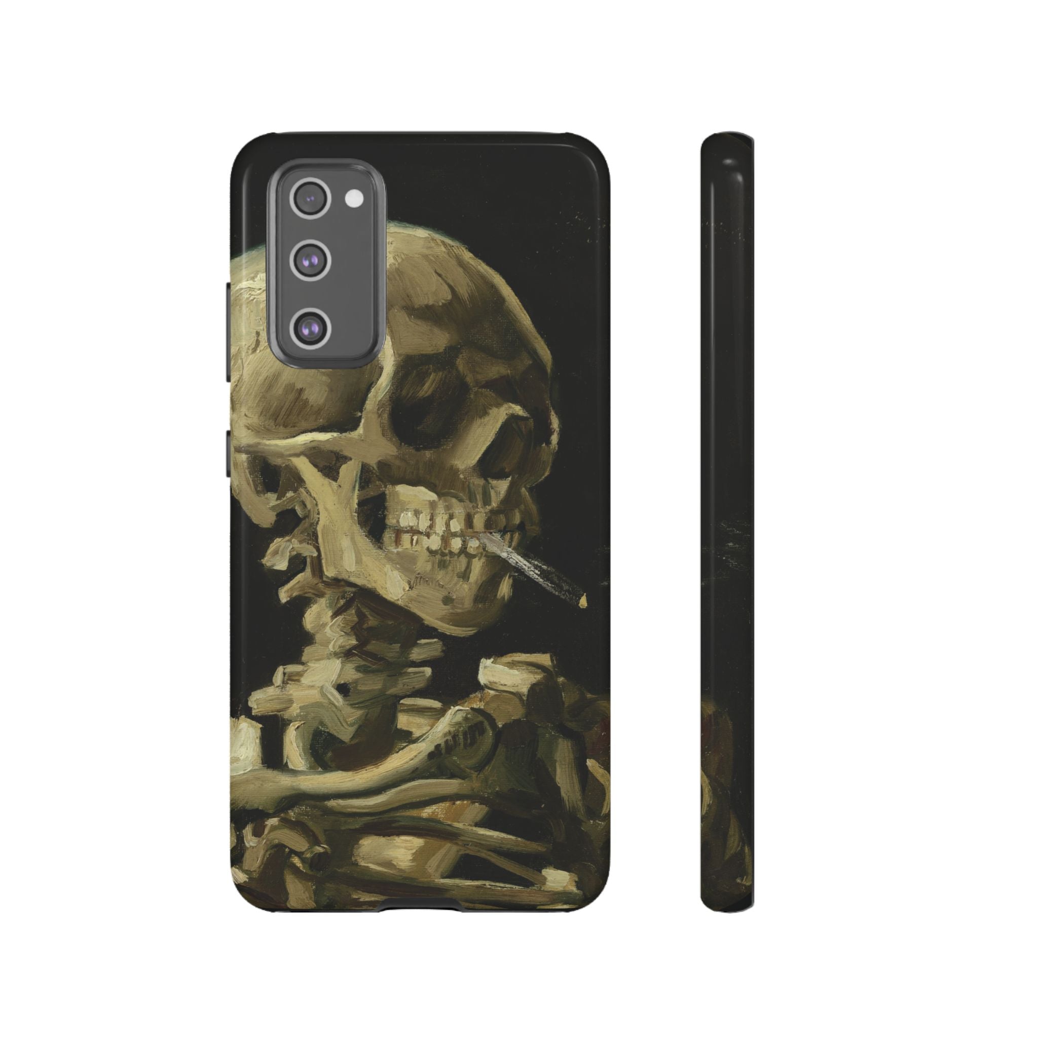 Head of a Skeleton with a Burning Cigarette by Vincent van Gogh - Samsung Tough Case