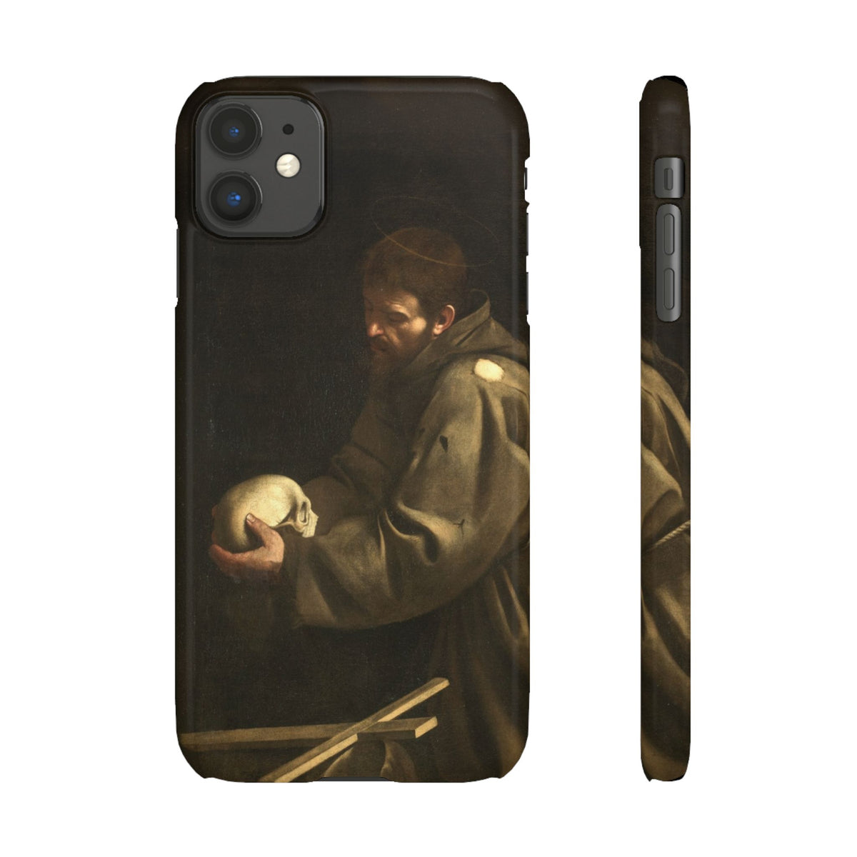 San Francesco in meditazione by Caravaggio - iPhone Slim Case