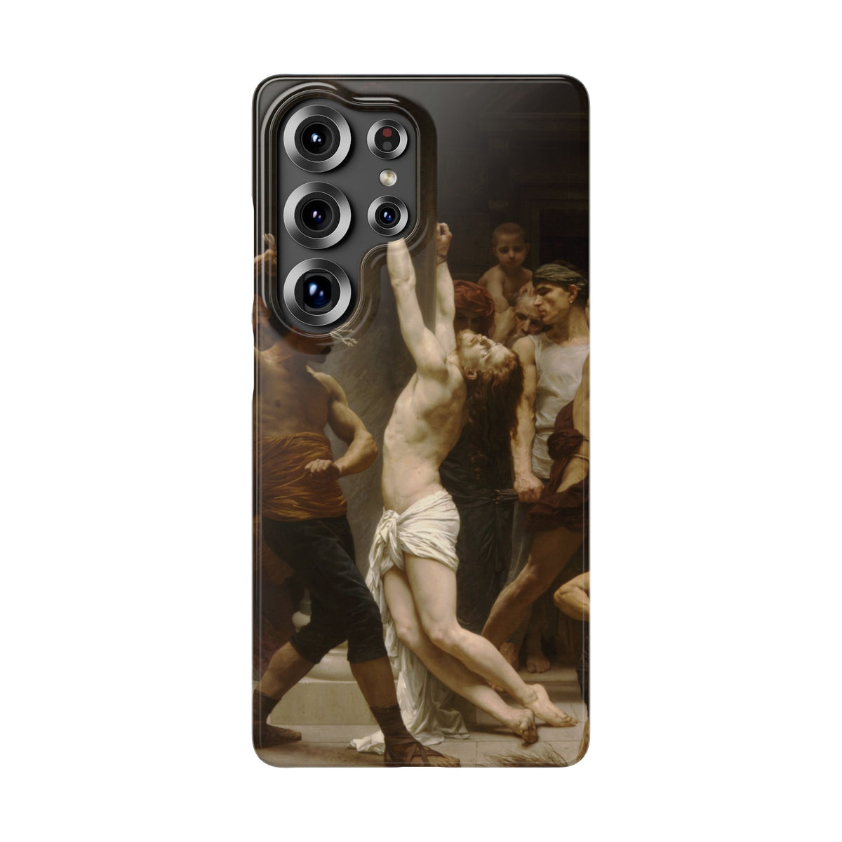 The Flagellation of Our Lord Jesus Christ by William-Adolphe Bouguereau - Samsung Slim Case