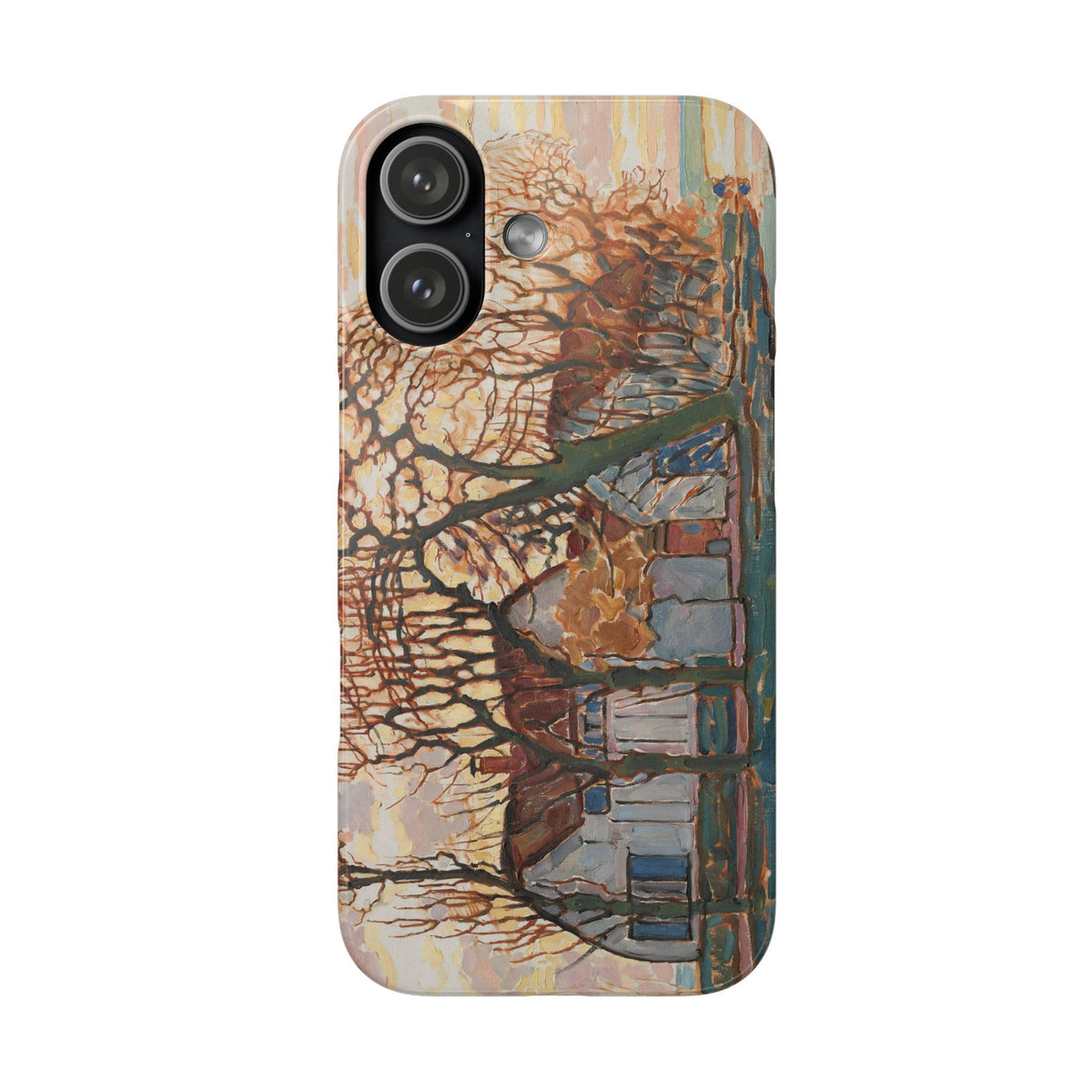Farm near Duivendrecht by Piet Mondrian - iPhone Slim Case