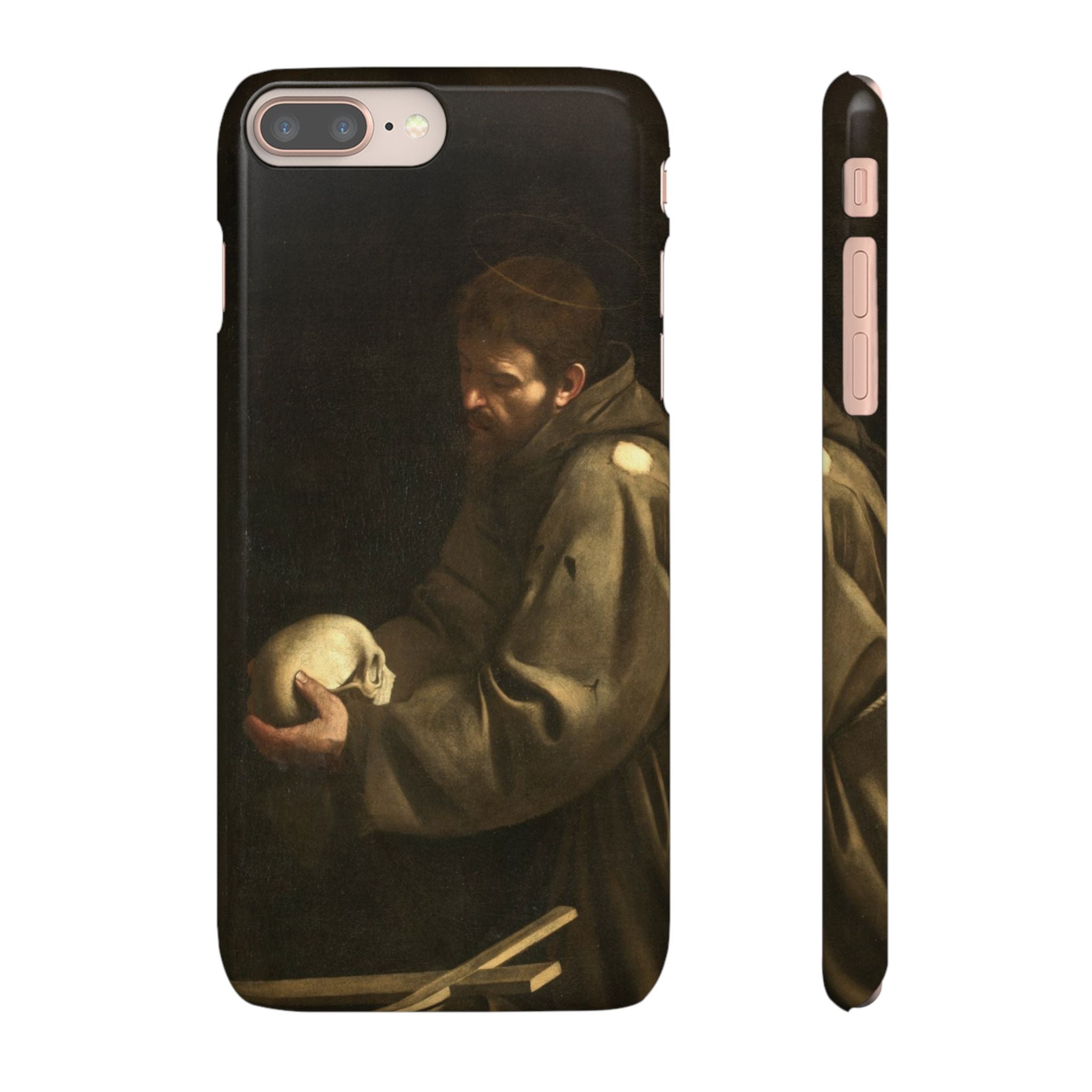San Francesco in meditazione by Caravaggio - iPhone Slim Case