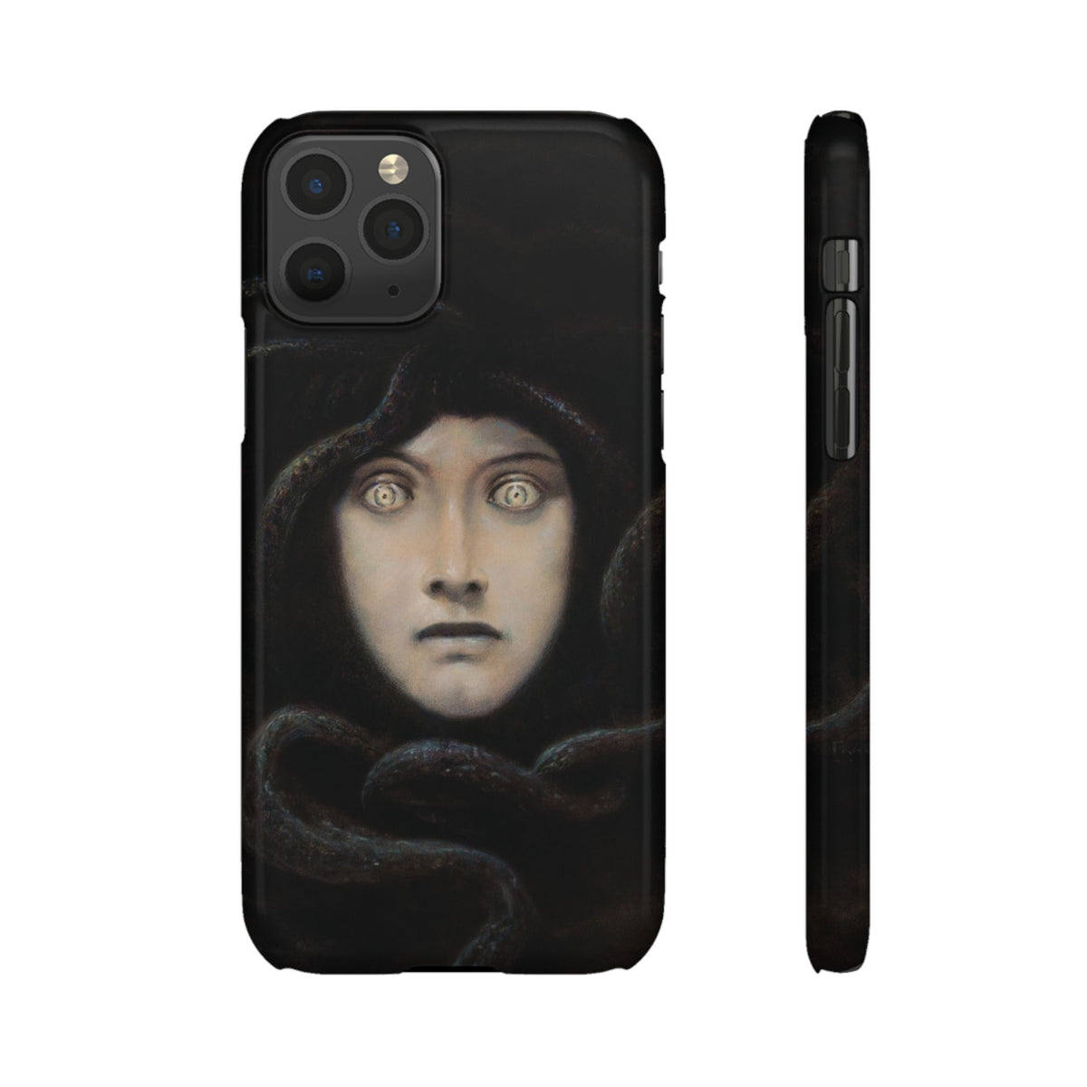 Head of Medusa by Franz von Stuck - iPhone Slim Case