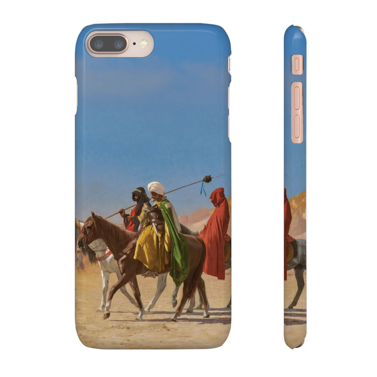 Riders Crossing The Desert by Jean-Leon Gerome - iPhone Slim Case