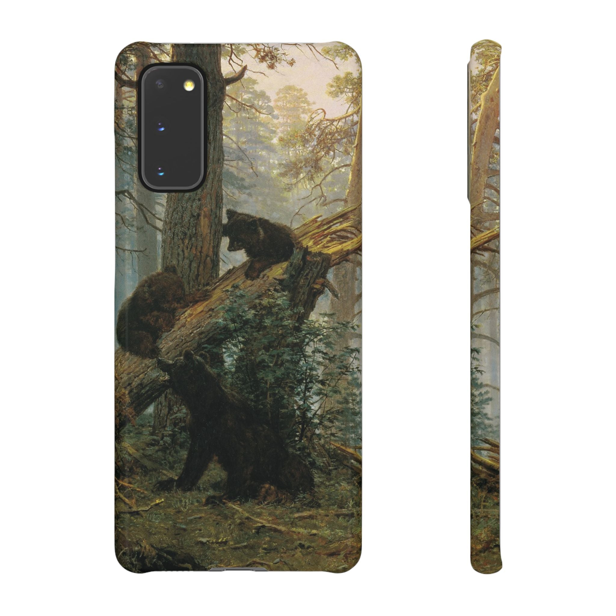 Morning in a Pine Forest by Ivan Ivanovich Shishkin - Samsung Slim Case