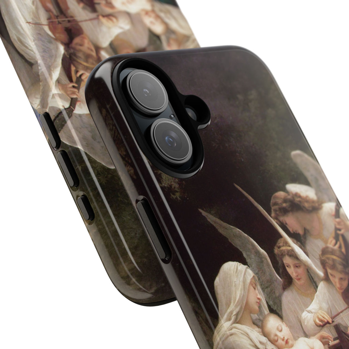 The Virgin of the angels by William-Adolphe Bouguereau - iPhone Tough Case