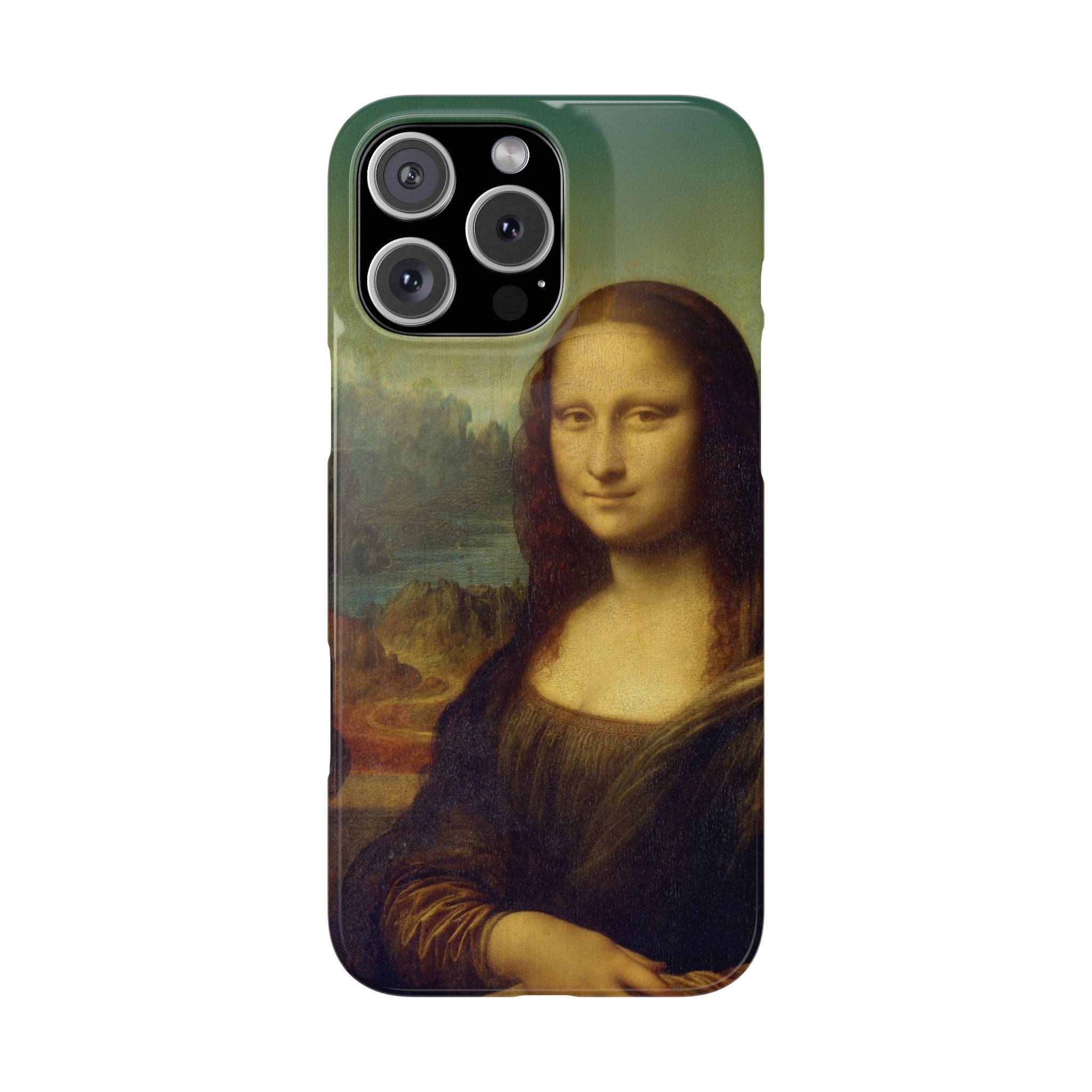 Mona Lisa by Leonardo da Vinci - iPhone Slim Case