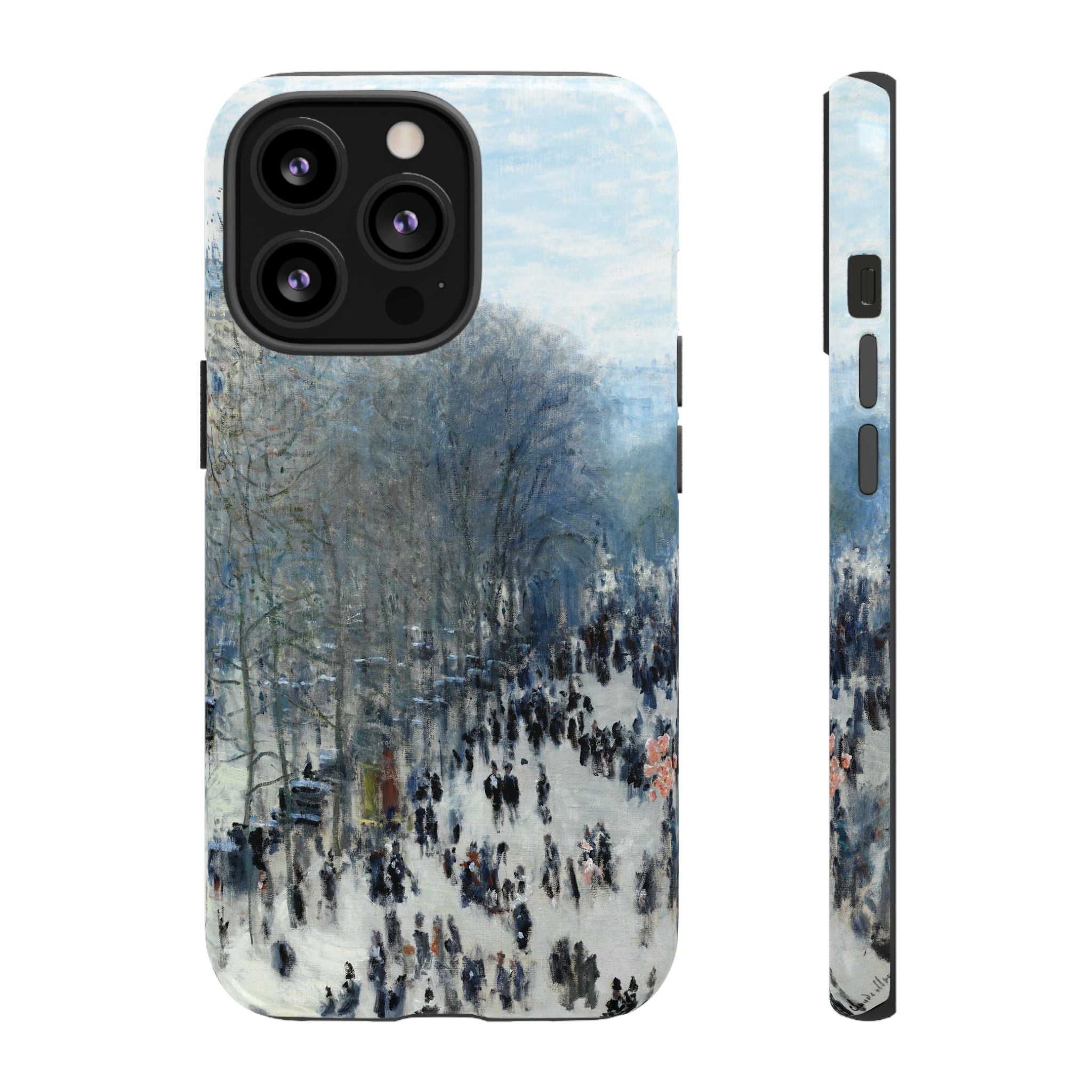 Boulevard des Capucines by Claude Monet - iPhone Tough Case