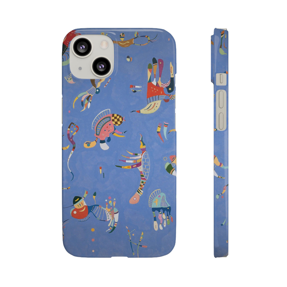 Sky Blue by Vasily Kandinsky - iPhone Slim Case