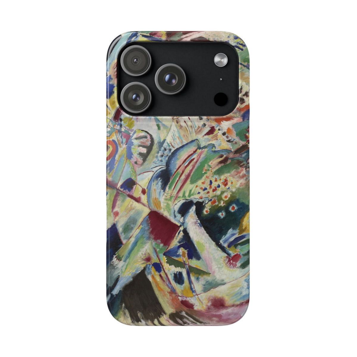 Panel for Edwin R. Campbell No. 4 by Vasily Kandinsky - iPhone Slim Case