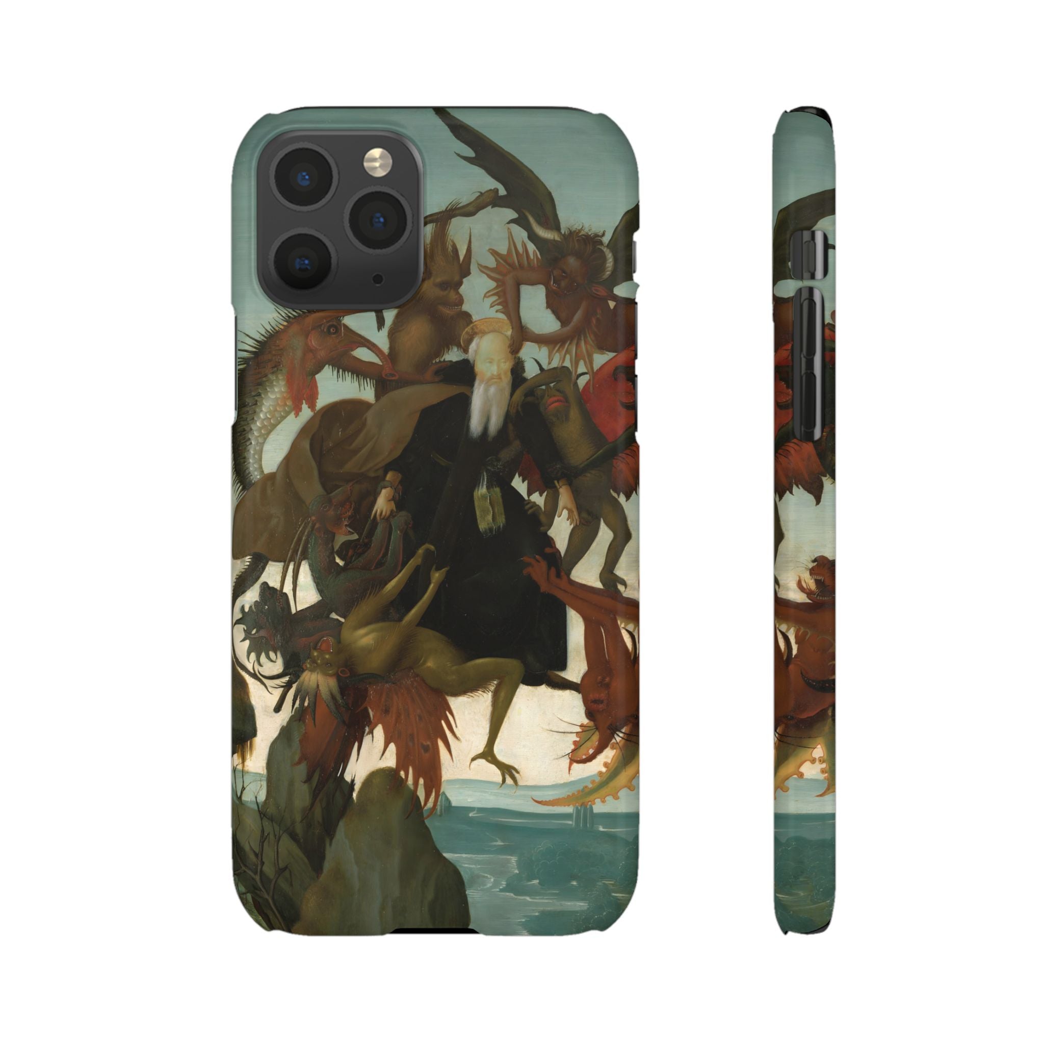 The Torment of Saint Anthony by Michelangelo Buonarroti - iPhone Slim Case