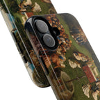 Adoration of the Lamb from the Ghent Altarpiece by Hubert van Eyck - iPhone Tough Case
