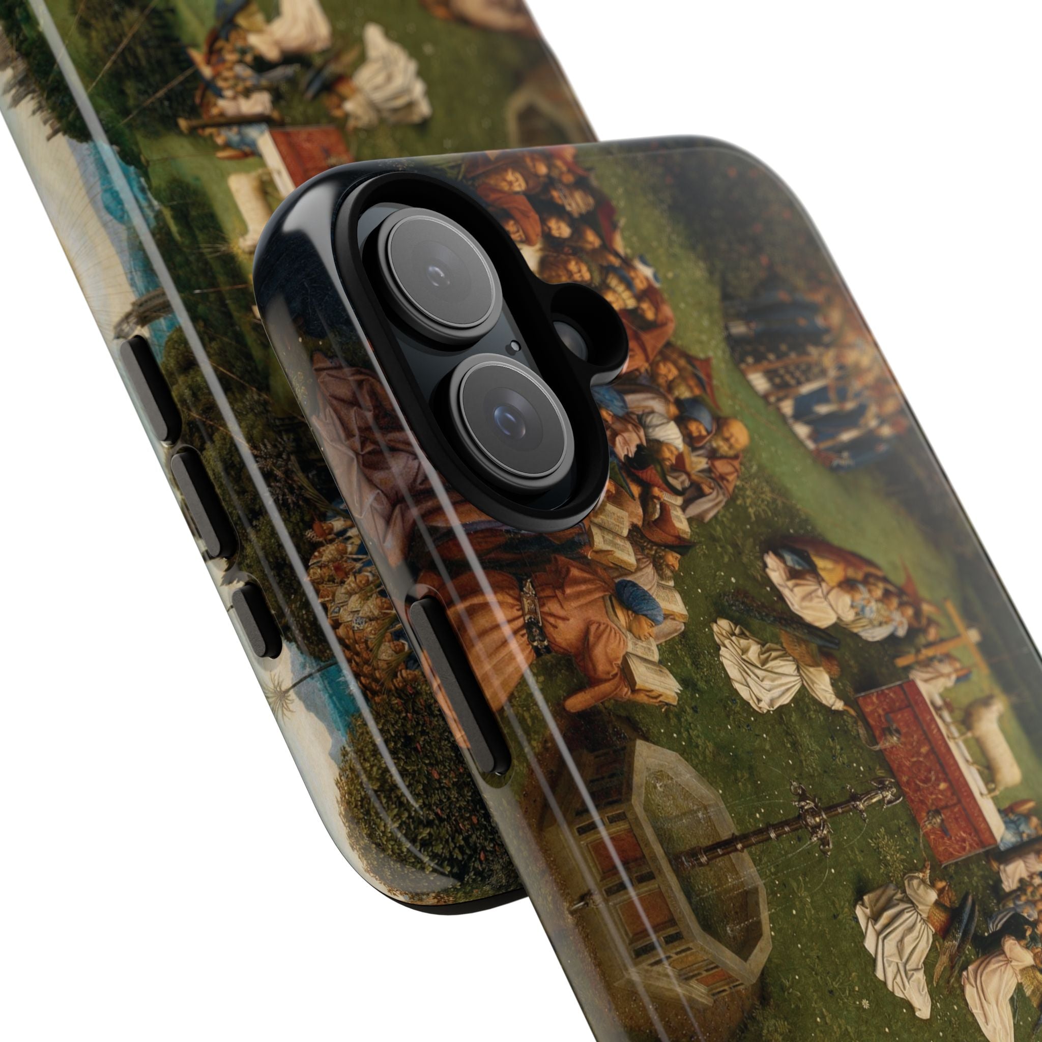 Adoration of the Lamb from the Ghent Altarpiece by Hubert van Eyck - iPhone Tough Case
