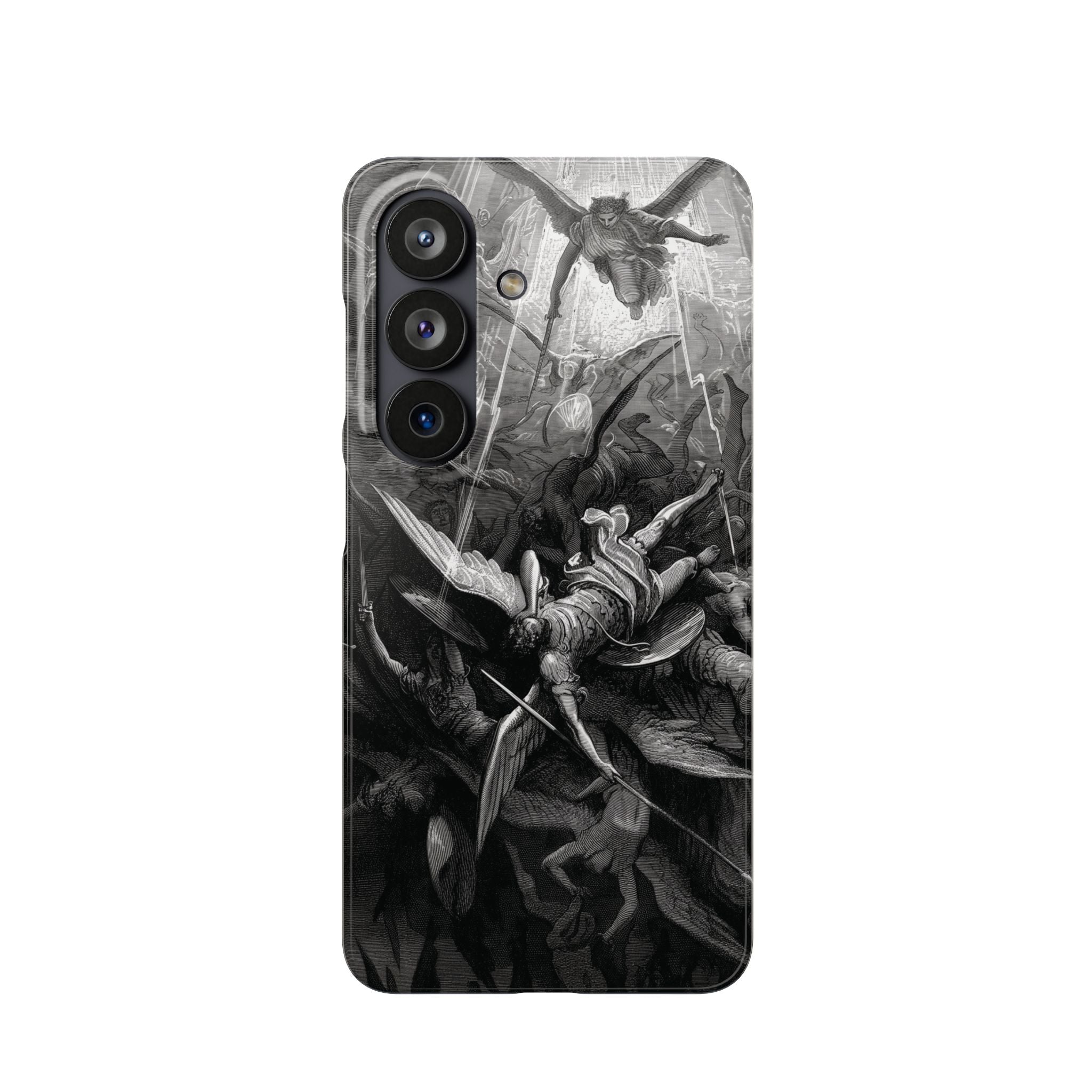 Paradise Lost |The Battle in Heaven by Gustave Doré - Samsung Slim Case