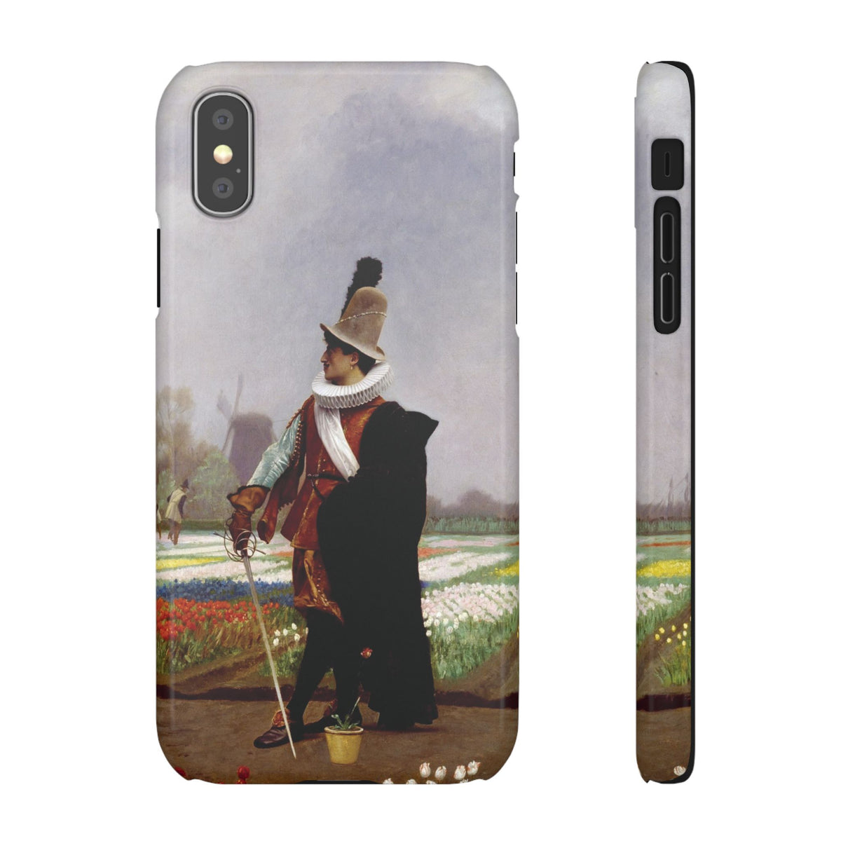 The Tulip Folly by Jean-Leon Gerome - iPhone Slim Case