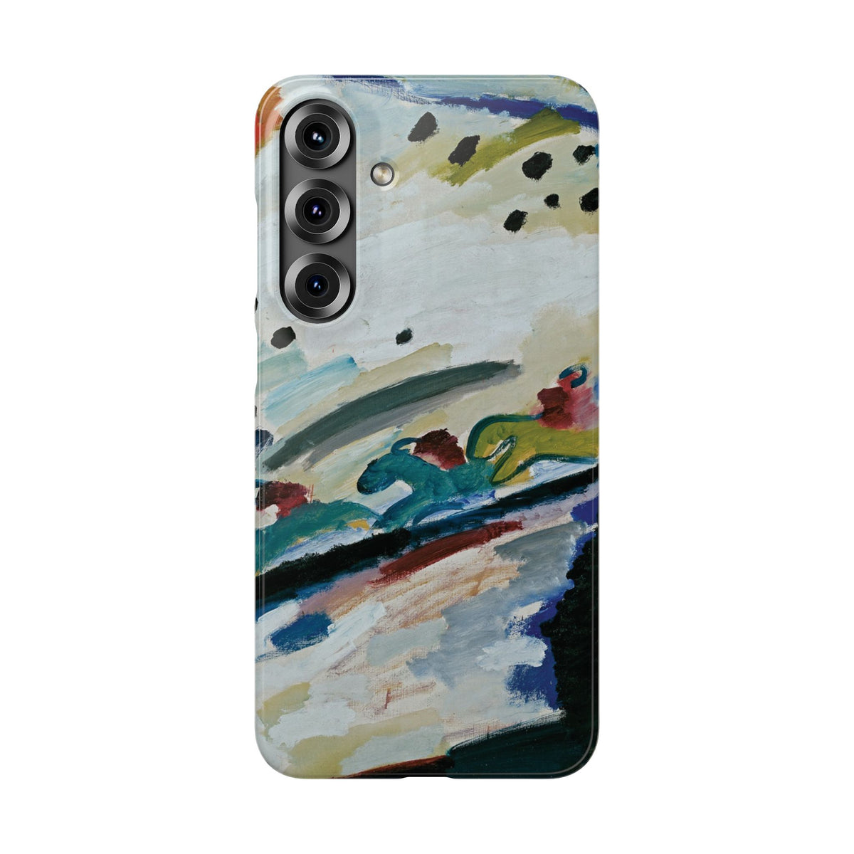 Romantic Landscape by Vasily Kandinsky - Samsung Slim Case