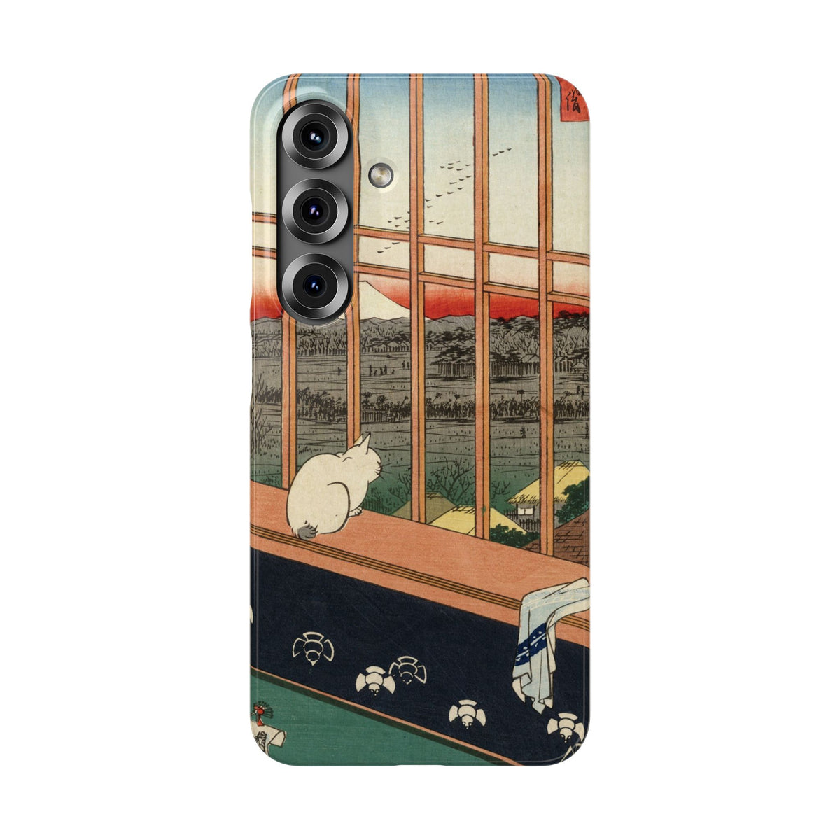 Asakusa Rice Fields and Torinomachi Festival by Utagawa Hiroshige - Samsung Slim Case