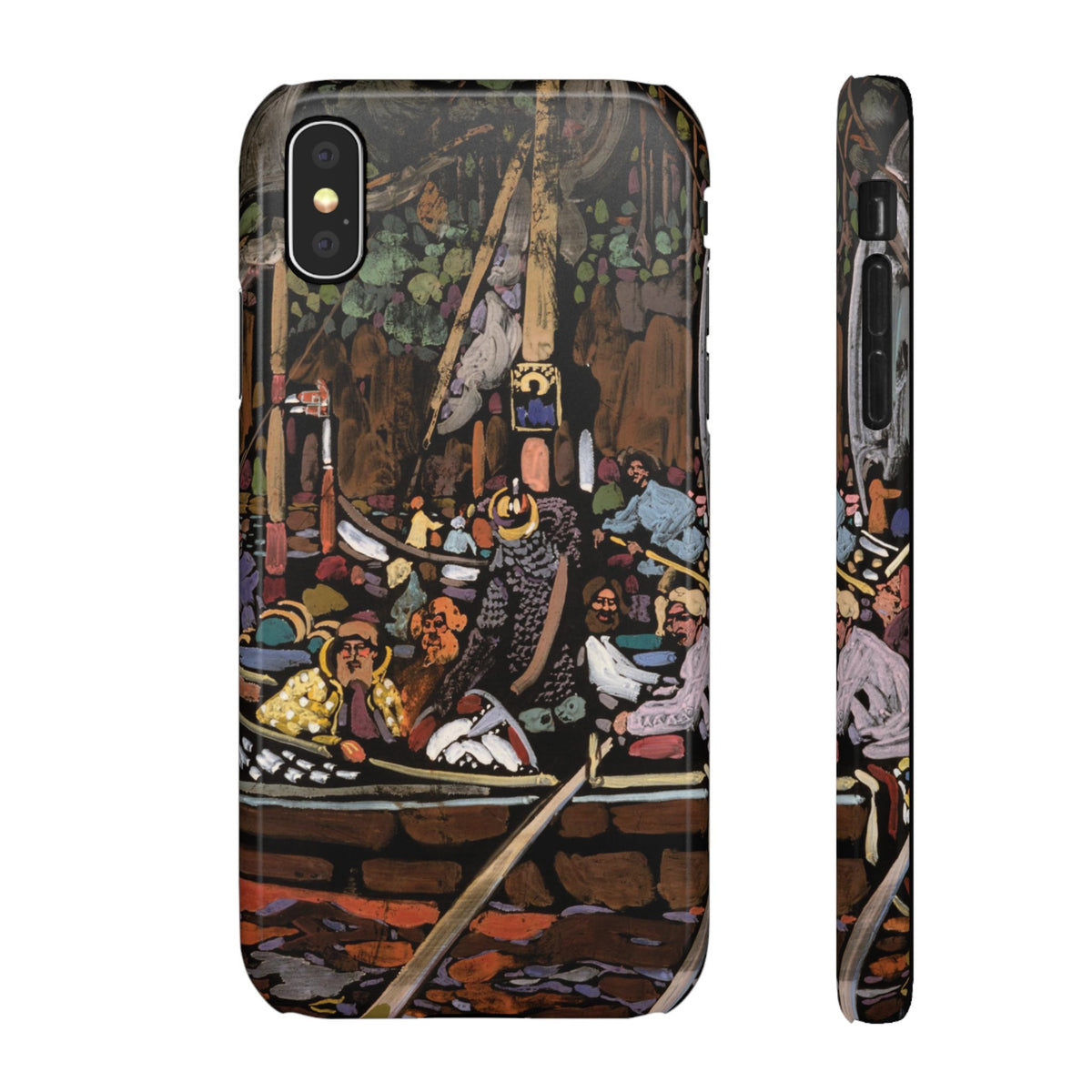 Lied (Chanson) by Vasily Kandinsky - iPhone Slim Case