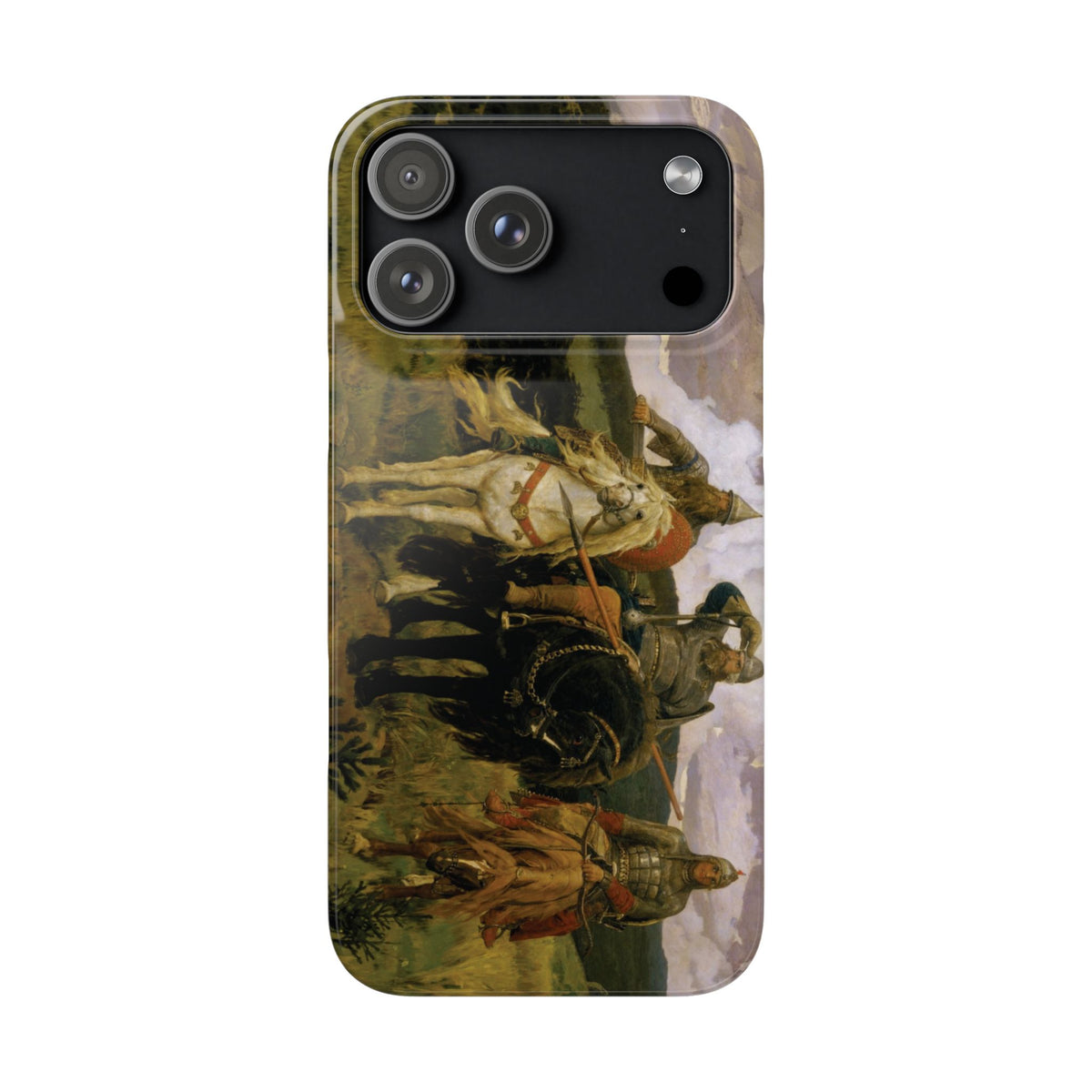 Bogatyrs by Viktor Vasnetsov - iPhone Slim Case