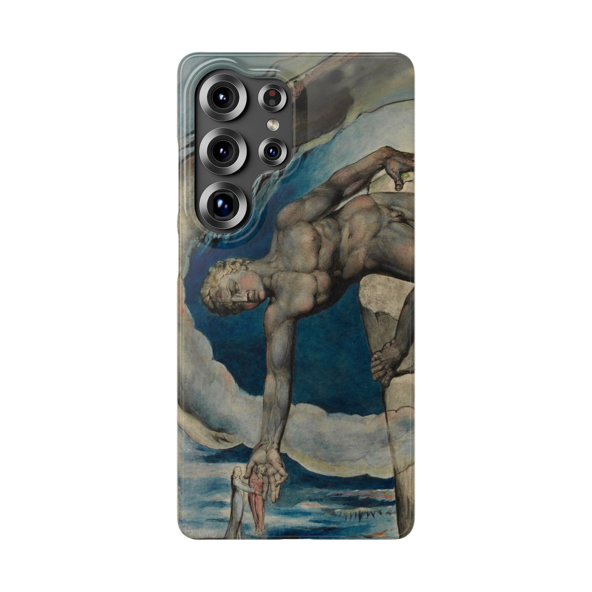 Antaeus setting down Dante and Virgil in the Last Circle of Hell by William Blake - Samsung Slim Case