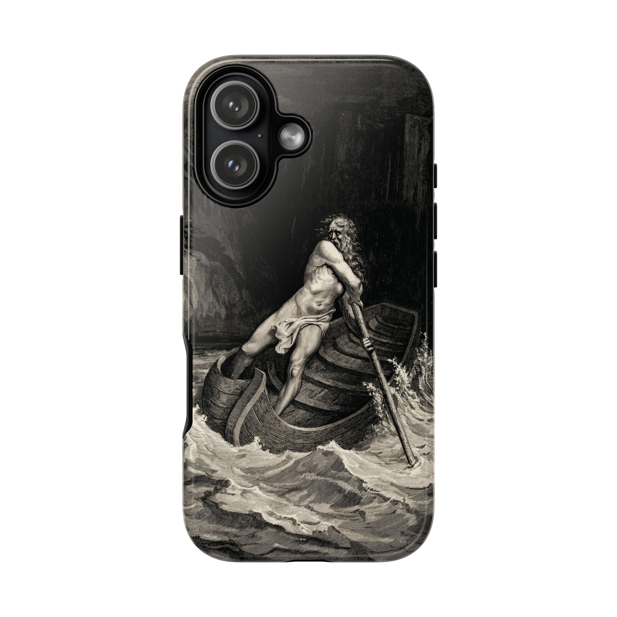 Canto III - Charon by Gustave Doré - iPhone Tough Case