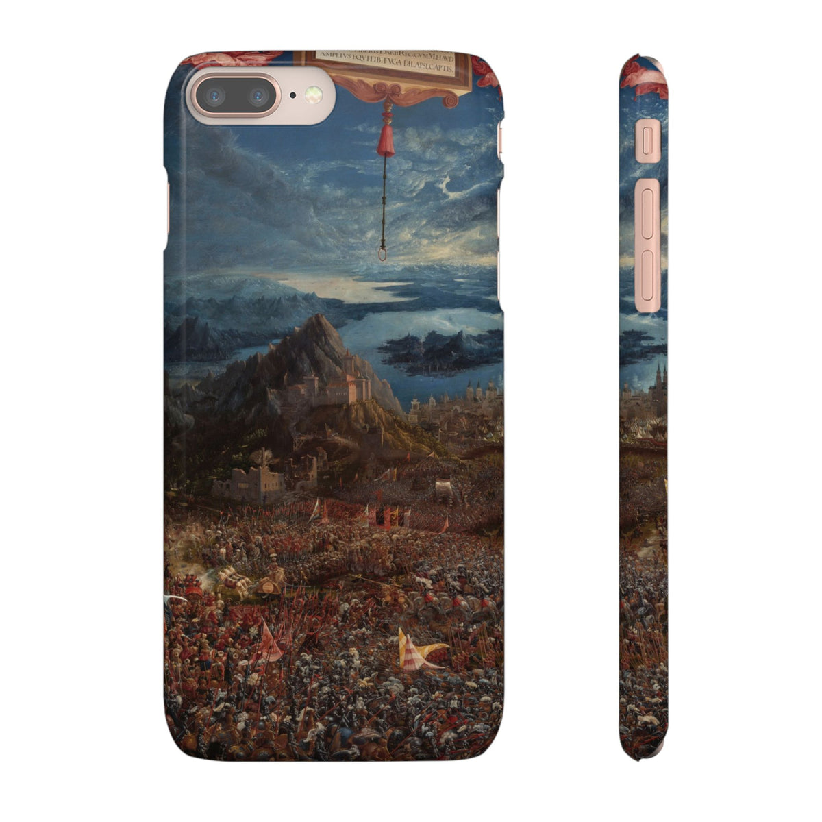 The Battle of Alexander at Issus by Albrecht Altdorfer - iPhone Slim Case