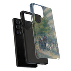 The Grands Boulevards by Pierre Auguste Renoir - Samsung Tough Case