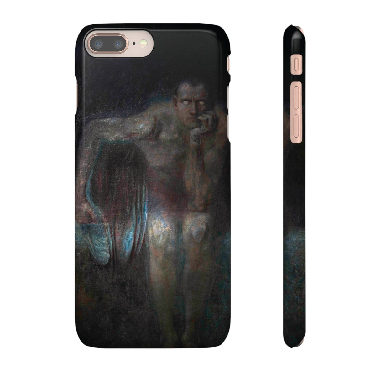 Lucifer by Franz von Stuck - iPhone Slim Case