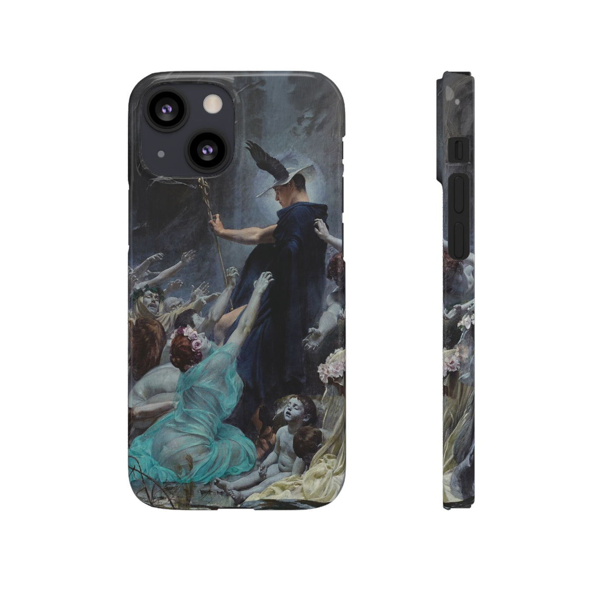 The Souls of Acheron by Adolf Hiremy-Hirschl - iPhone Slim Case
