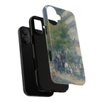The Grands Boulevards by Pierre Auguste Renoir - iPhone Tough Case