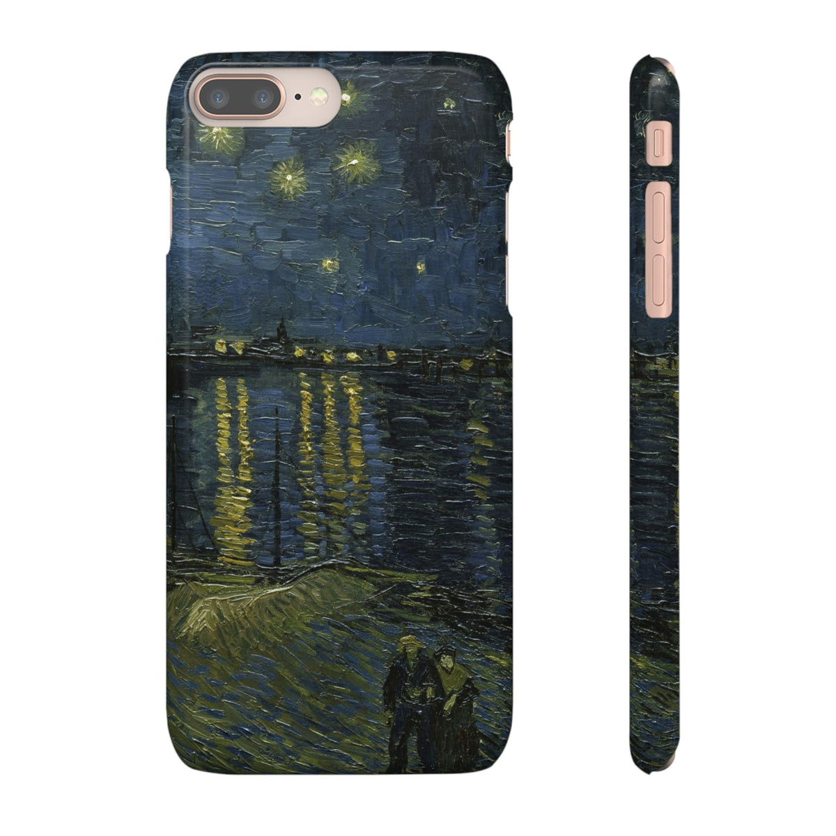 Starry Night  Over the Rhône by Van Gogh - iPhone Slim Case