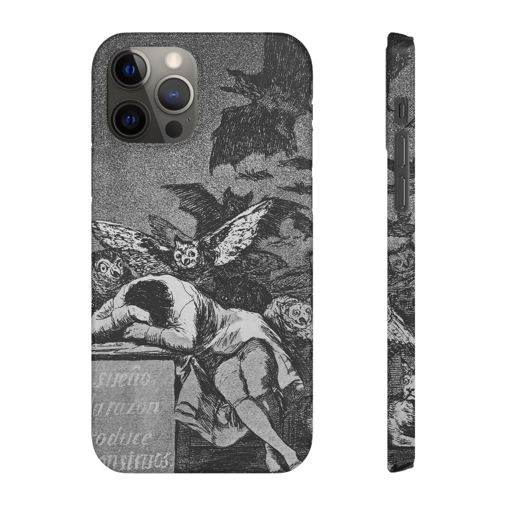 The Sleep of Reason by Goya - iPhone Slim Case