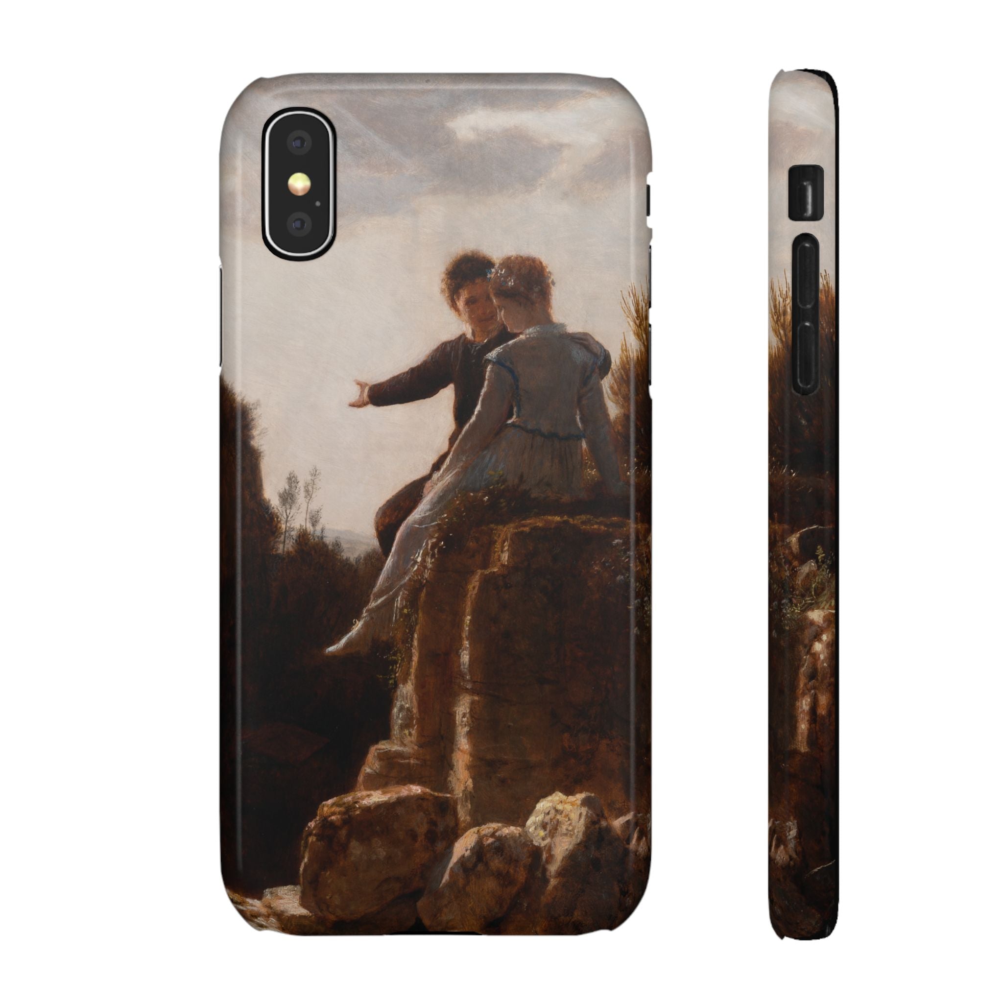 The Honeymoon by Arnold Böcklin - iPhone Slim Case