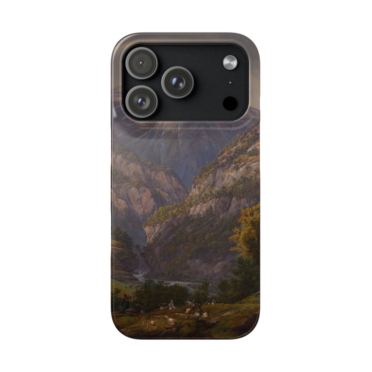 View from Stalheim by Johan Dahl - iPhone Slim Case