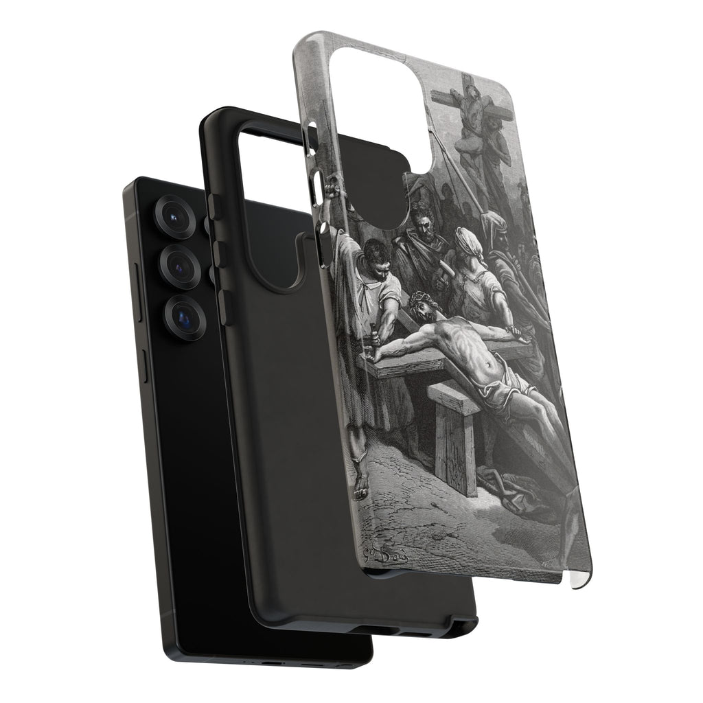 Crucifixion of Jesus by Gustave Doré - Samsung Tough Case