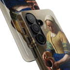 The Milkmaid by Johannes Vermeer - Samsung Tough Case