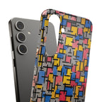 Composition by Piet Mondrian - Samsung Slim Case