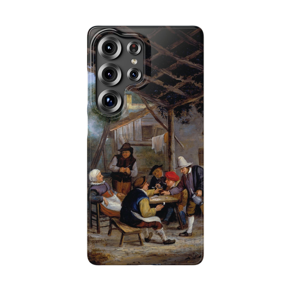 Peasants Drinking by Adriaen van Ostade - Samsung Slim Case