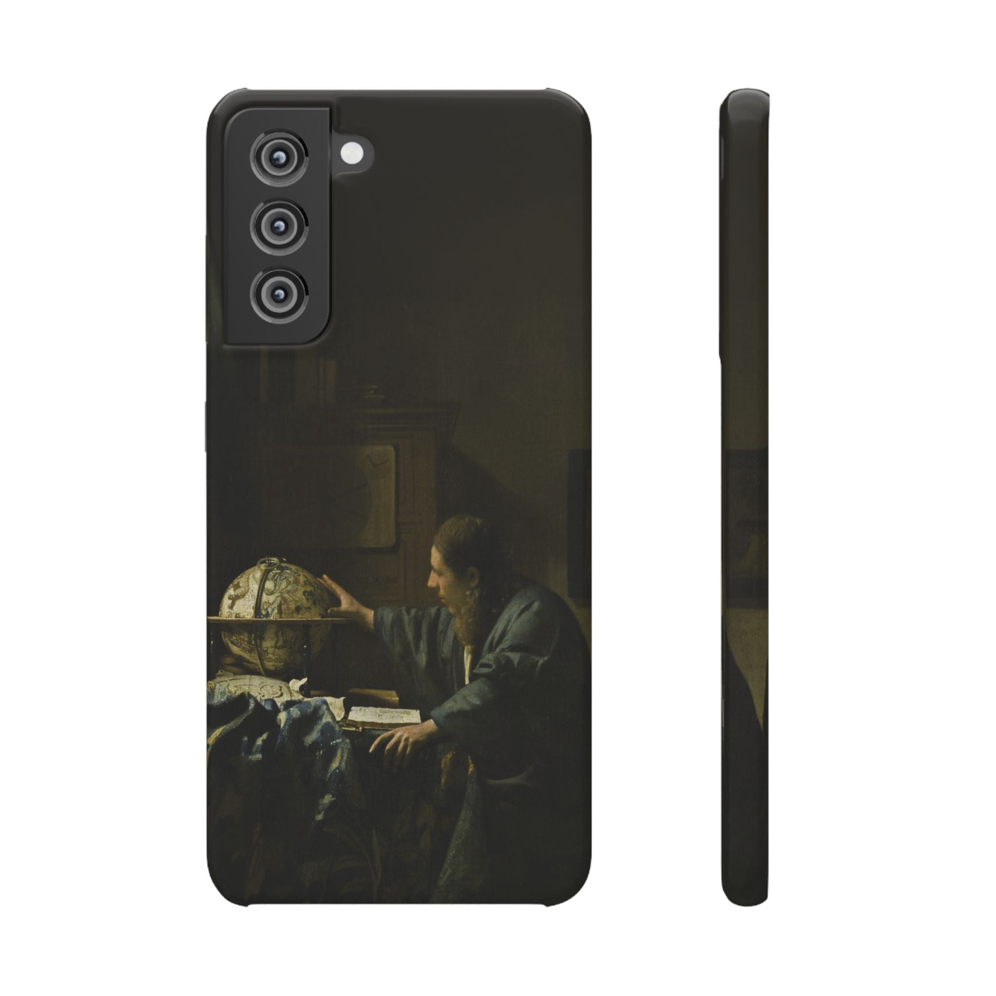 The Astronomer by Johannes Vermeer - Samsung Slim Case