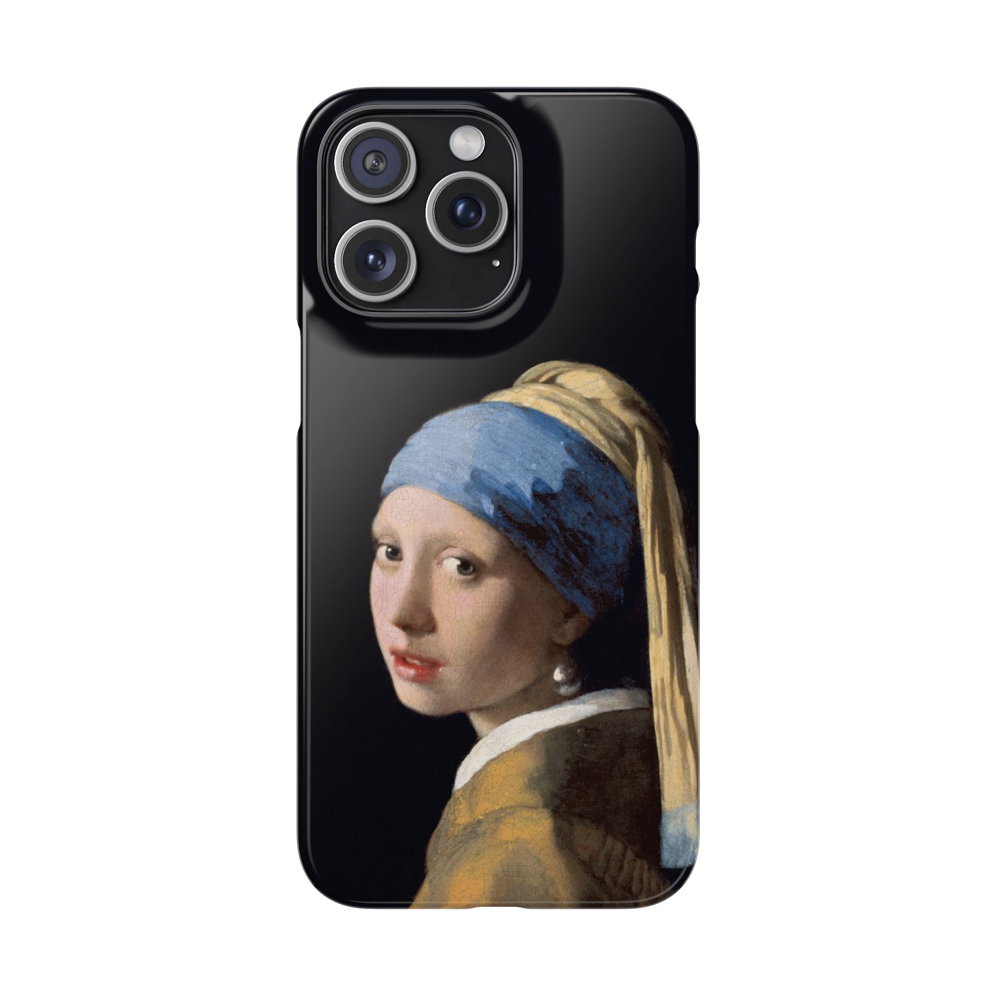 Girl with a Pearl Earring by Johannes Vermeer - iPhone Slim Case
