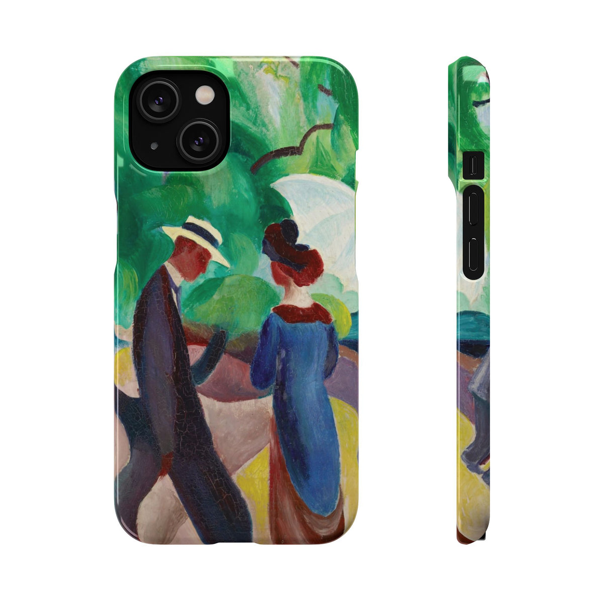 Promenade by August Macke - iPhone Slim Case