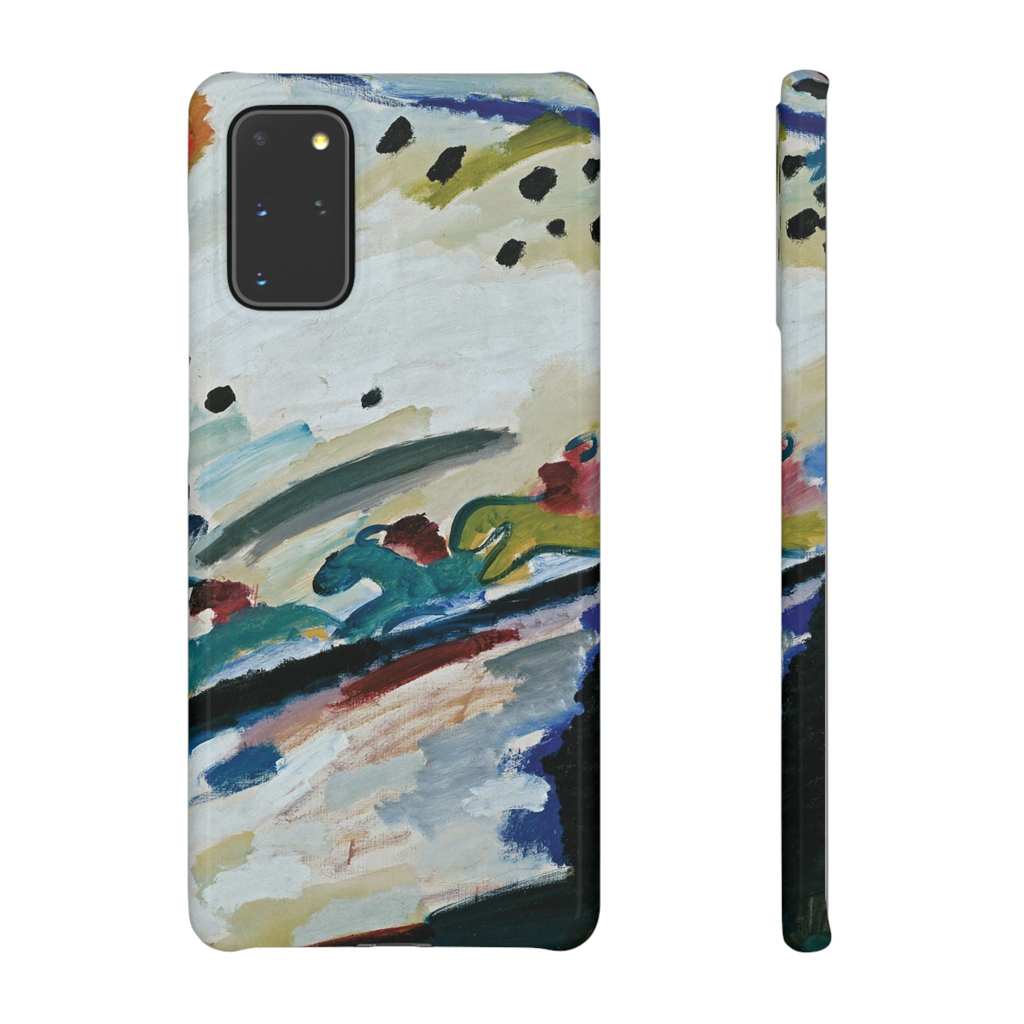Romantic Landscape by Vasily Kandinsky - Samsung Slim Case
