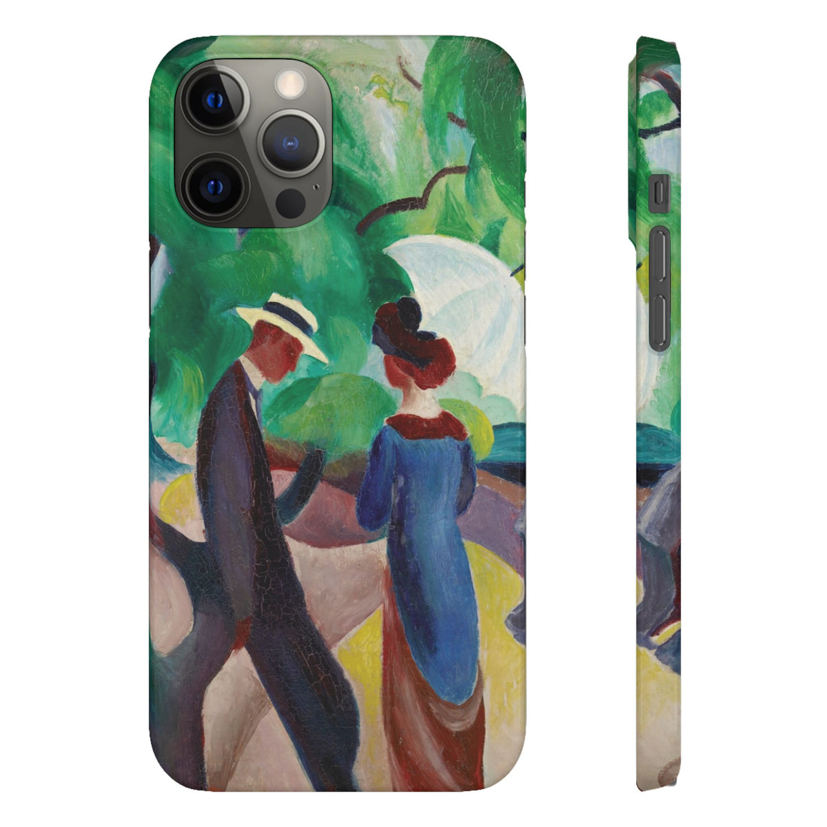 Promenade by August Macke - iPhone Slim Case
