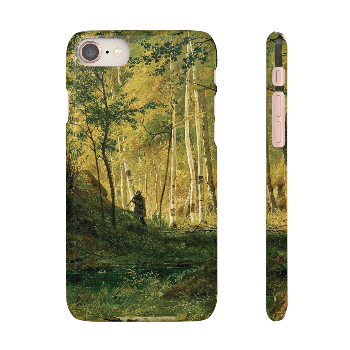 Landscape with a Hunter Valaam Island by Ivan Ivanovich Shishkin - iPhone Slim Case