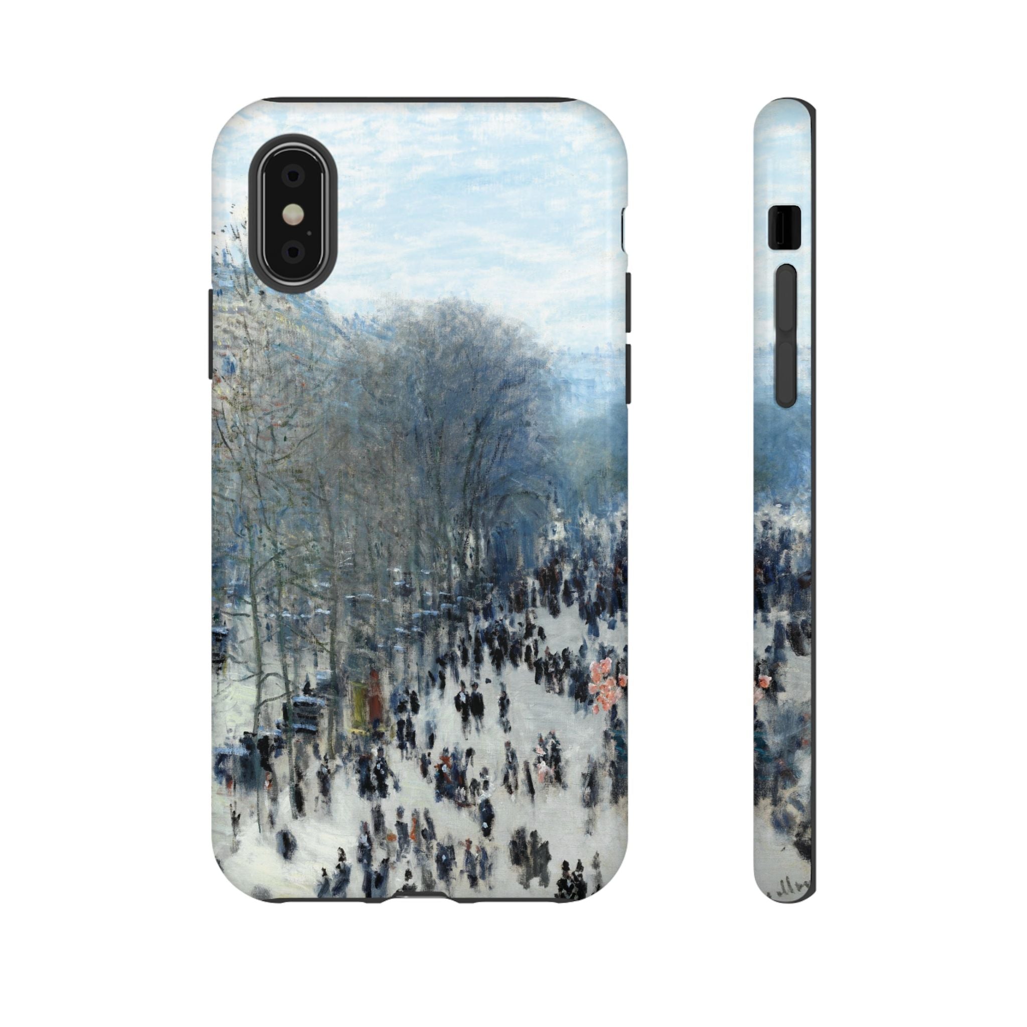 Boulevard des Capucines by Claude Monet - iPhone Tough Case
