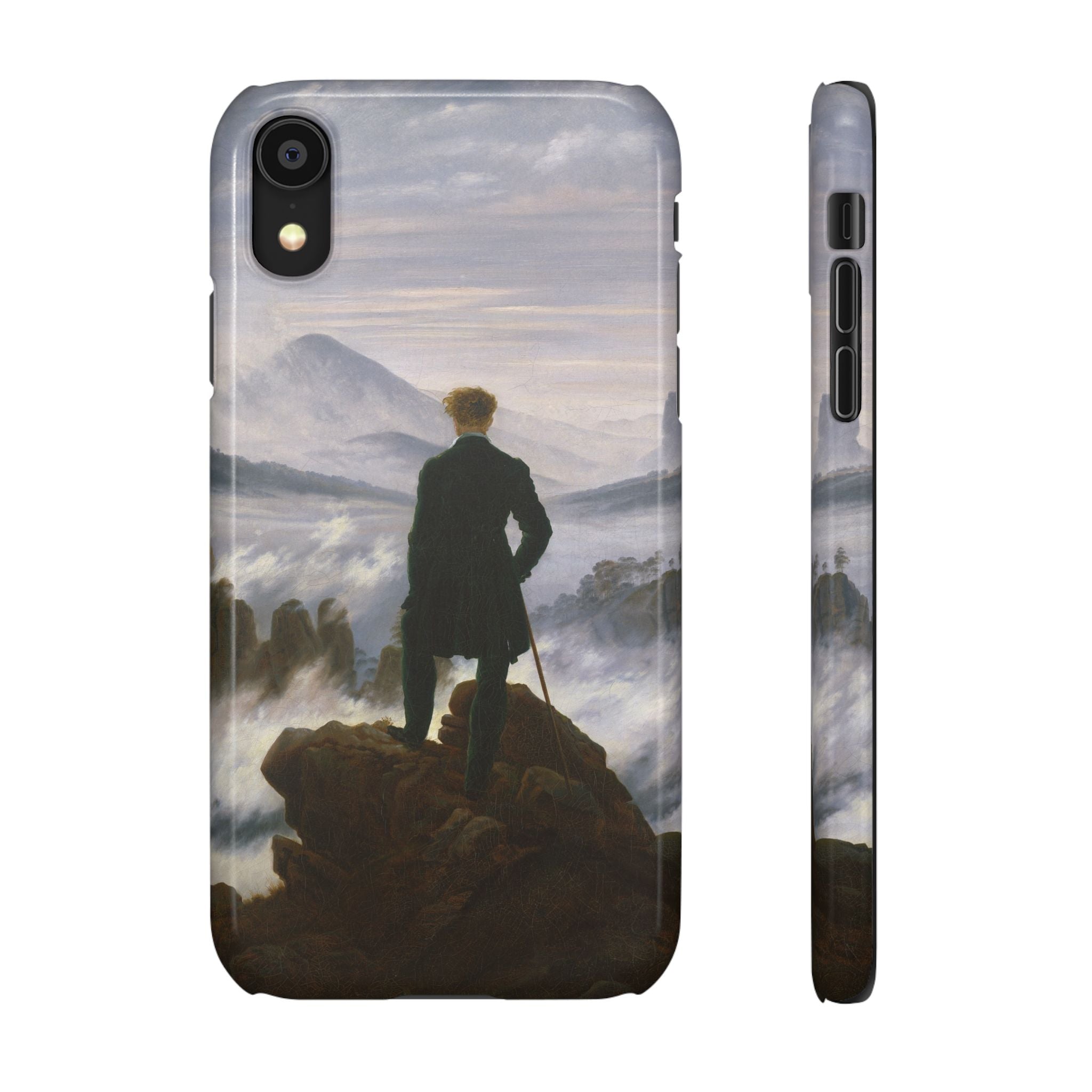 The Wanderer above the Sea of Fog by Caspar David Friedrich - iPhone Slim Case
