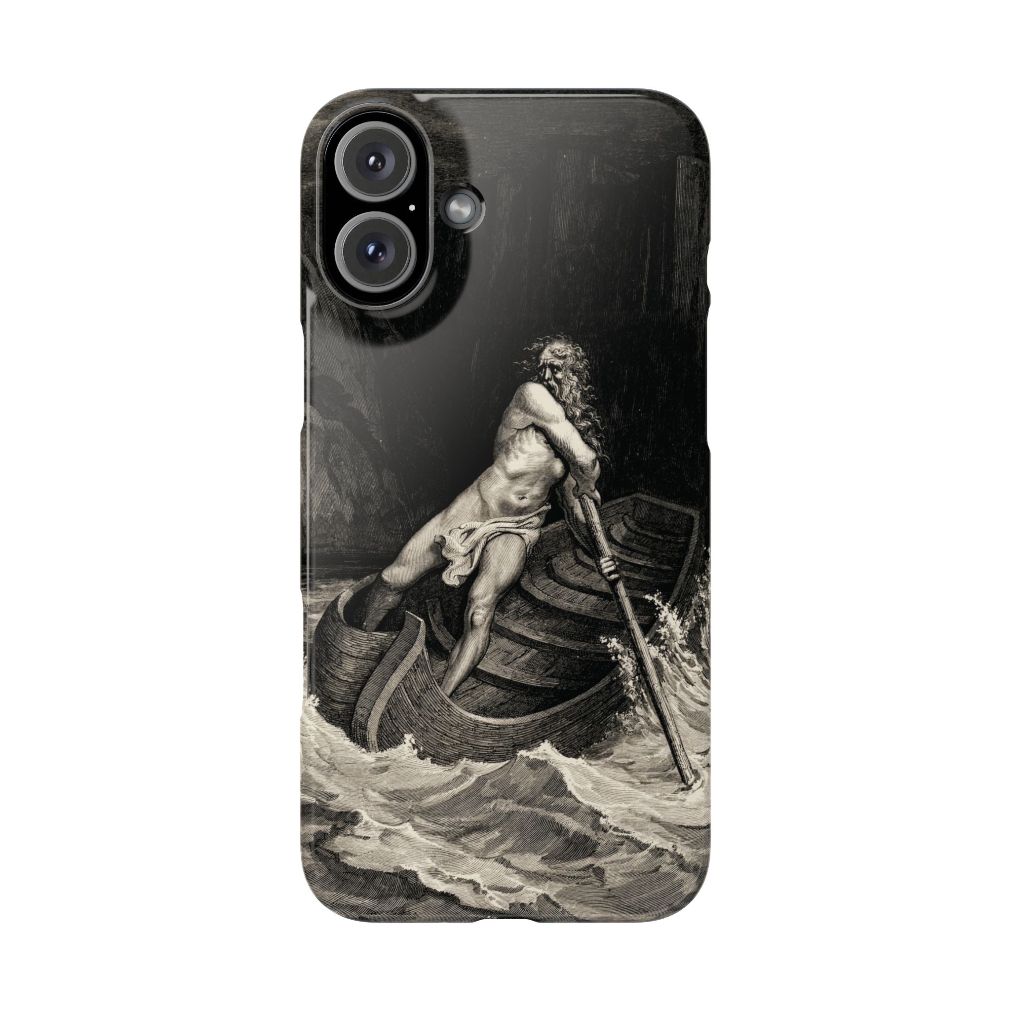Canto III - Charon by Gustave Doré - iPhone Slim Case