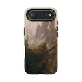 Rocky Landscape in the Elbe Sandstone Mountains by Caspar David Friedrich - iPhone Tough Case