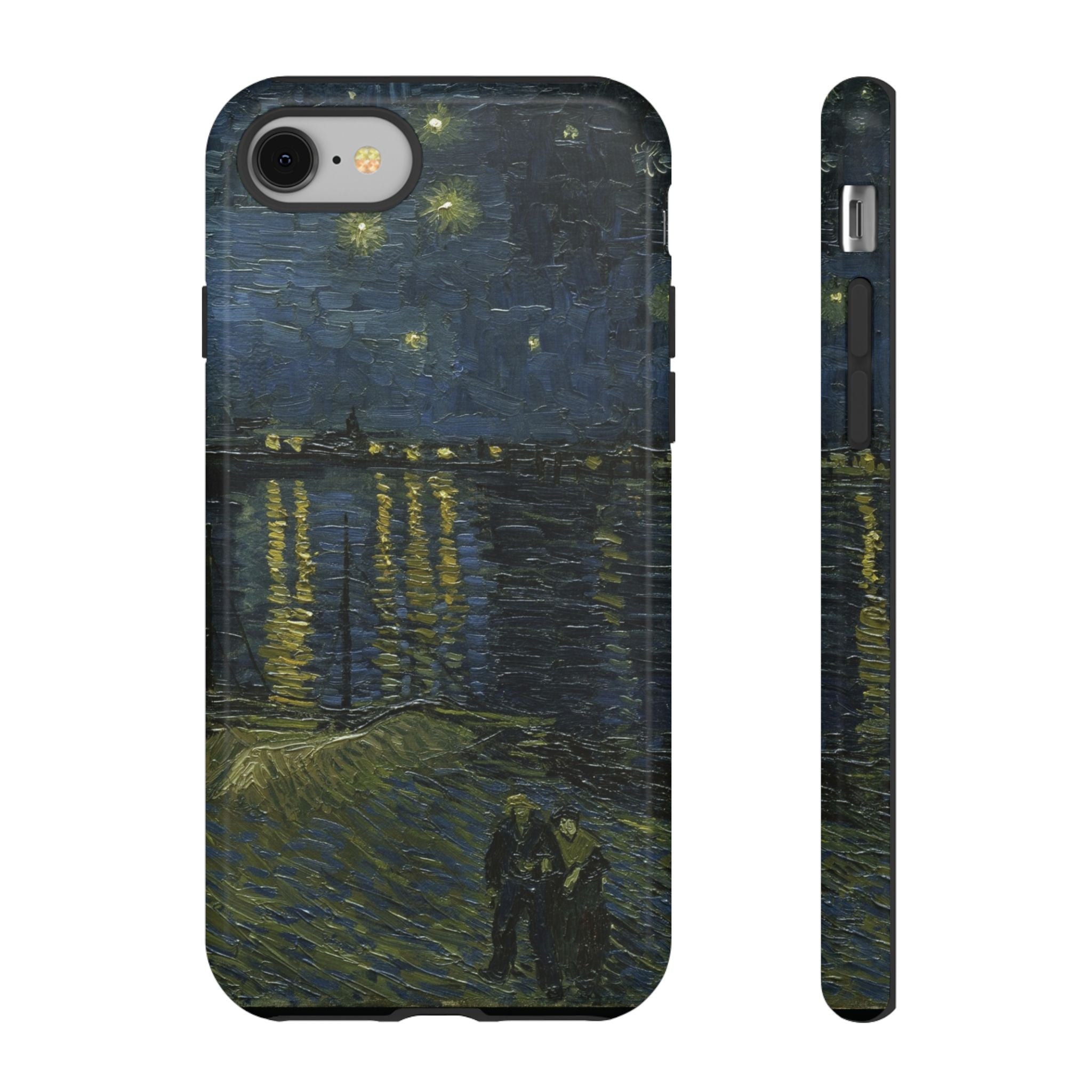 Starry Night on the Rhone by Van Gogh - iPhone Tough Case